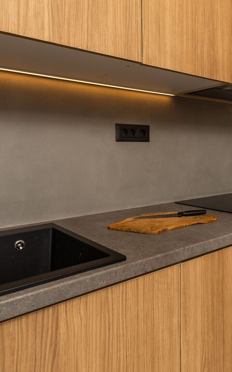 Lofos Horizon Villa: Cucina