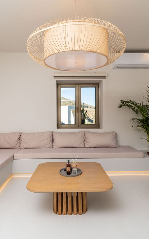 Lofos Horizon Villa: Soggiorno
