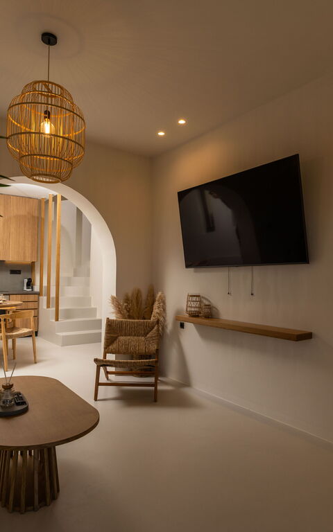 Lofos Horizon Villa: Soggiorno