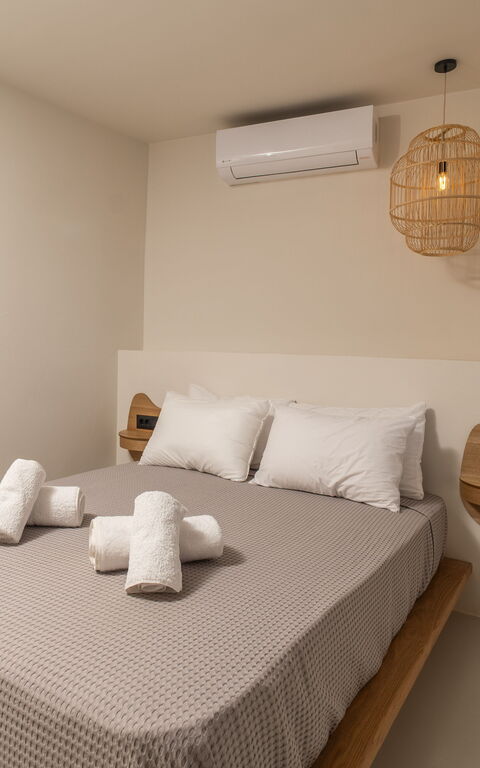 Lofos Horizon Villa: Camera da letto