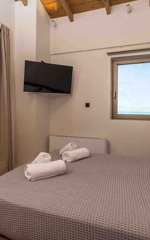 Lofos Horizon Villa: Camera da letto