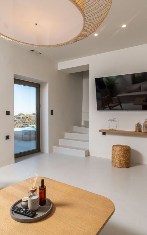 Lofos Horizon Villa: Soggiorno