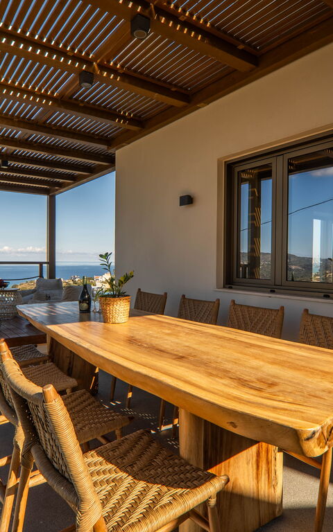 Lofos Horizon Villa: all'aperto, Balcone / Terrazza / Patio, Esterni