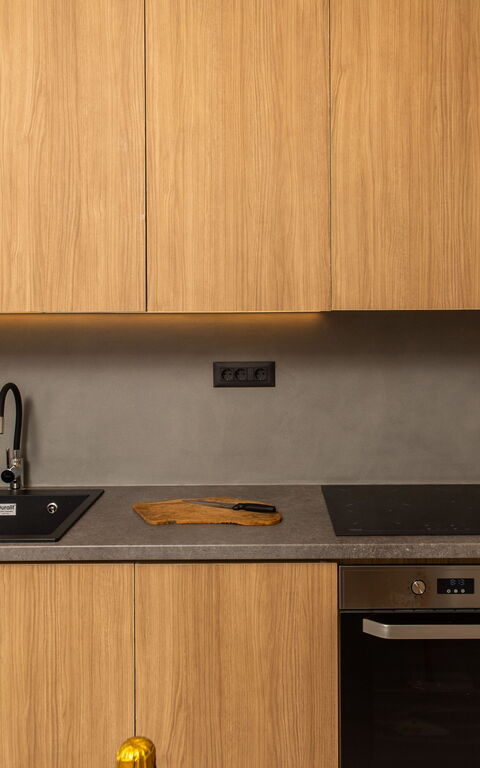 Lofos Horizon Villa: Cucina