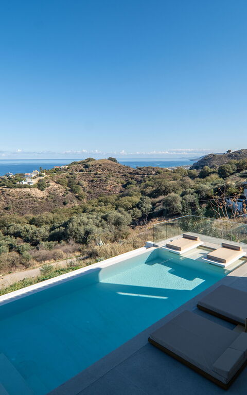 Lofos Horizon Villa: all'aperto, Esterni, Piscina