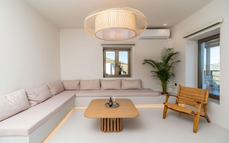 Lofos Horizon Villa: Soggiorno