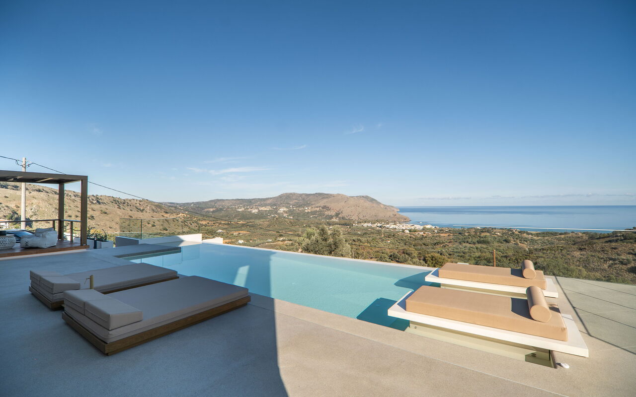 Lofos Horizon Villa: all'aperto, Esterni, Piscina