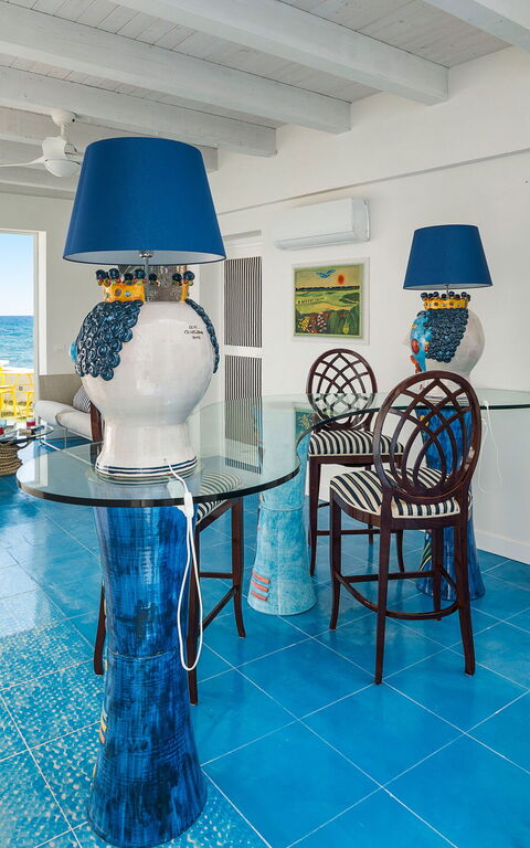 Montalbano Suite: Cucina, Soggiorno