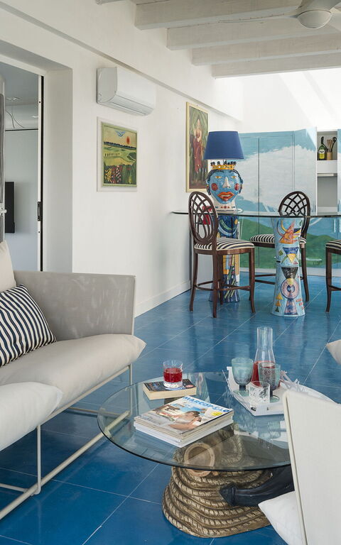 Montalbano Suite: Cucina, Soggiorno