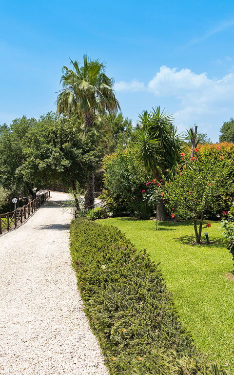 Villa Saracina: all'aperto, Esterni, Giardino
