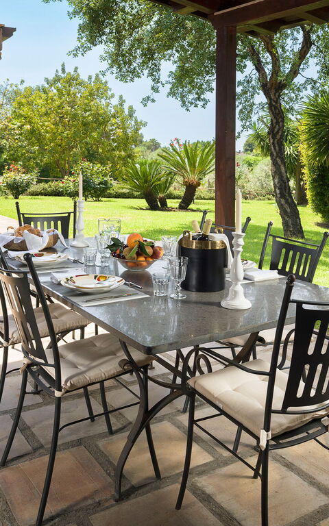 Villa Saracina: all'aperto, Balcone / Terrazza / Patio, Esterni