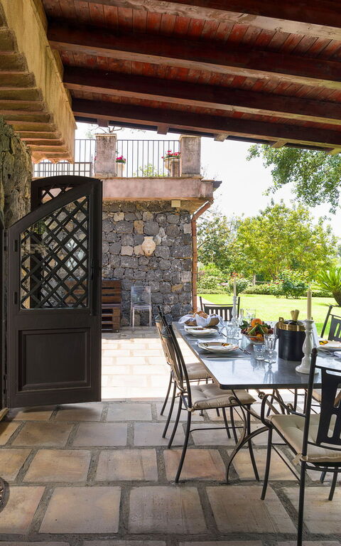 Villa Saracina: all'aperto, Balcone / Terrazza / Patio, Esterni