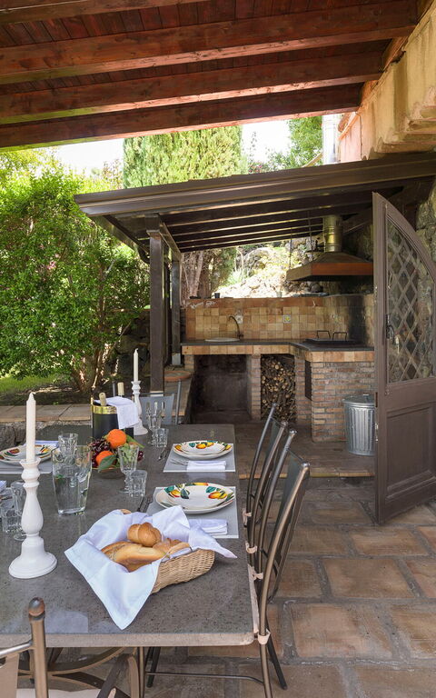 Villa Saracina: all'aperto, Balcone / Terrazza / Patio, Esterni