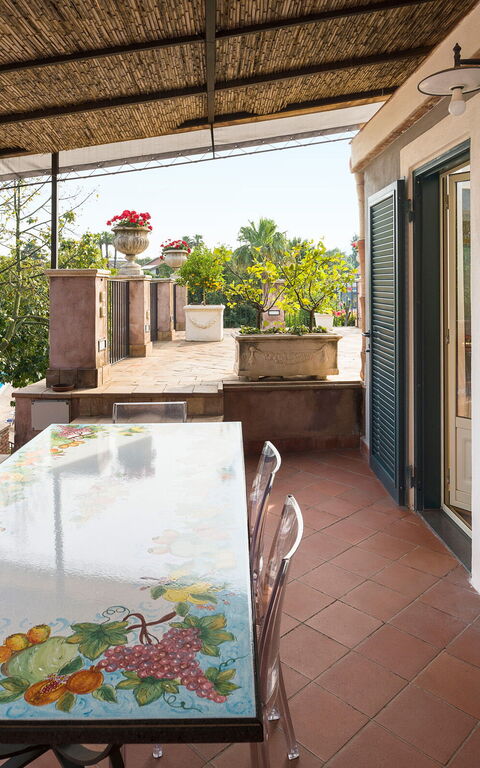 Villa Saracina: Balcone / Terrazza / Patio