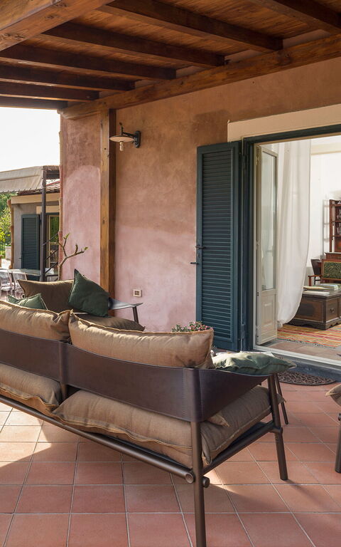 Villa Saracina: all'aperto, Balcone / Terrazza / Patio, Esterni