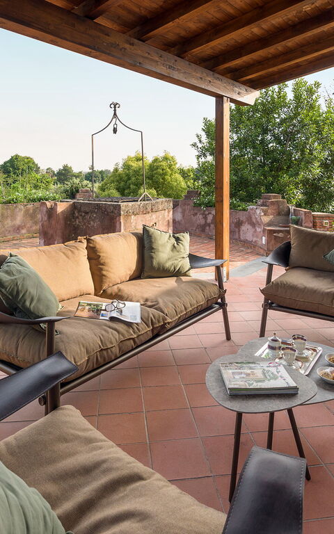 Villa Saracina: all'aperto, Balcone / Terrazza / Patio, Esterni