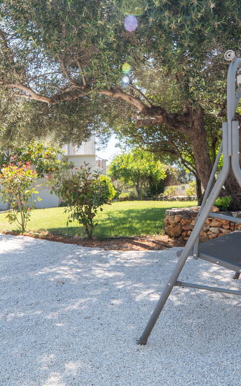 Magnolia: all'aperto, Giardino