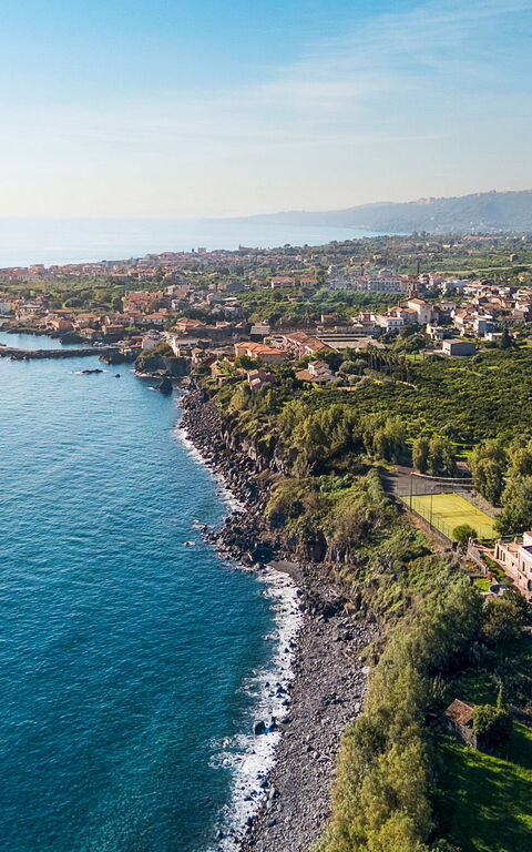 Villa Continella: Vista Panoramica