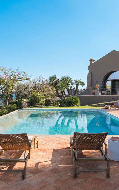 Villa Continella: Vista Panoramica