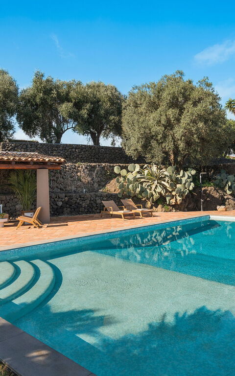 Villa Continella: all'aperto, Esterni, Giardino