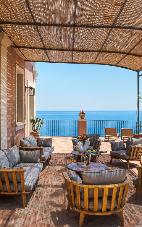 Villa Continella: Balcone / Terrazza / Patio, Vista Panoramica