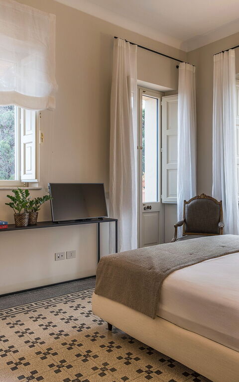 Villa Continella: Camera da letto