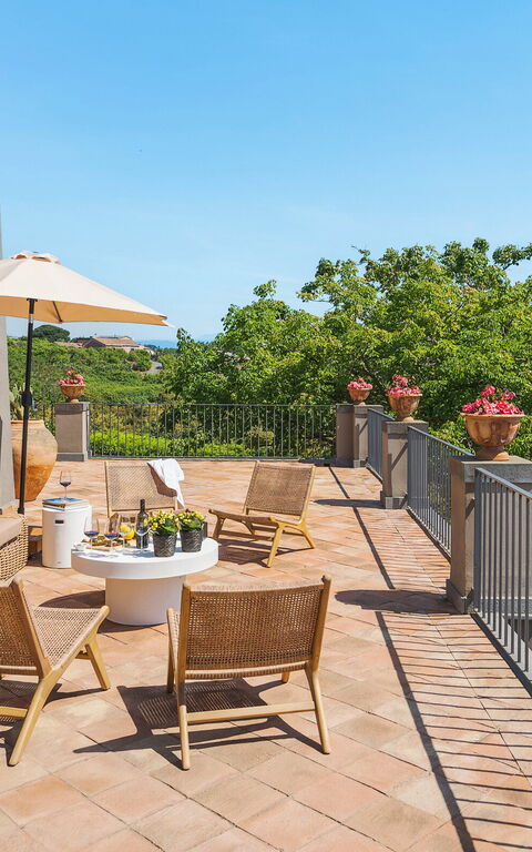 Villa Continella: all'aperto, Balcone / Terrazza / Patio, Esterni, Vista Panoramica