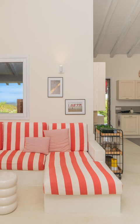 Villa Marinella: Cucina, Soggiorno