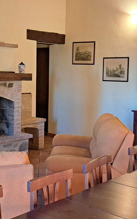 Podere Peteglia: Sala da pranzo, Soggiorno