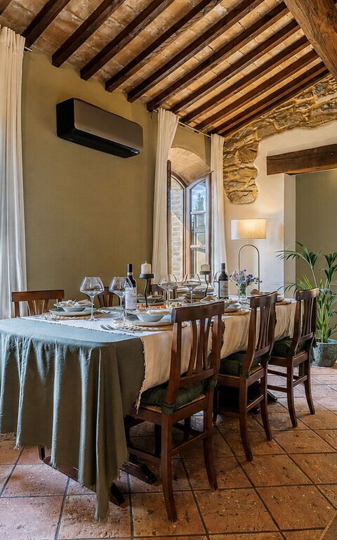 Podere Peteglia: Sala da pranzo