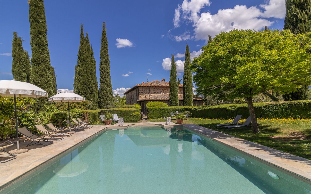 Podere Peteglia: all'aperto, Esterni, Giardino, Piscina