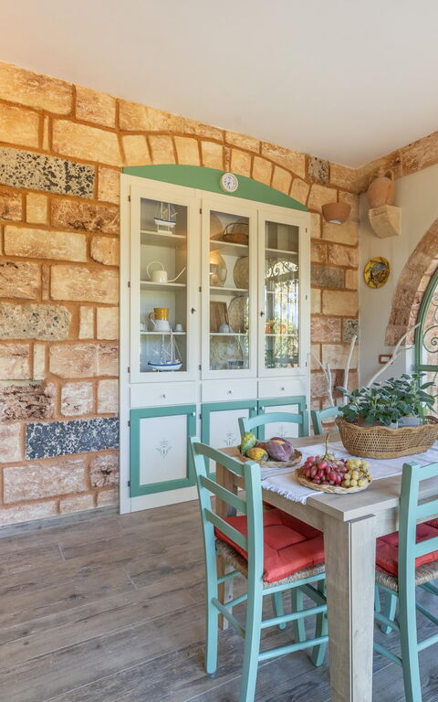 Villa Renedda: Cucina, Sala da pranzo