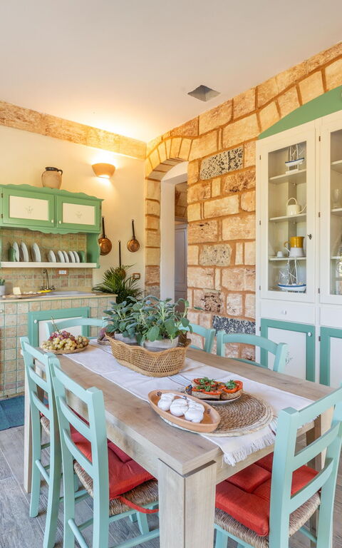 Villa Renedda: Cucina, Sala da pranzo