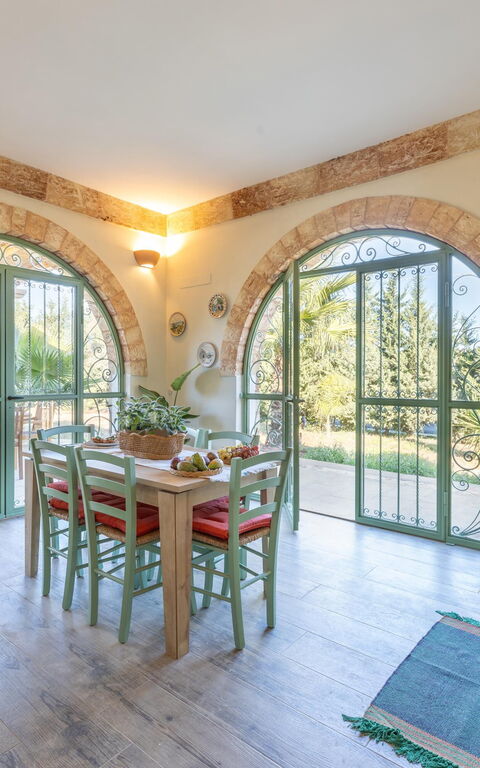Villa Renedda: Cucina, Sala da pranzo