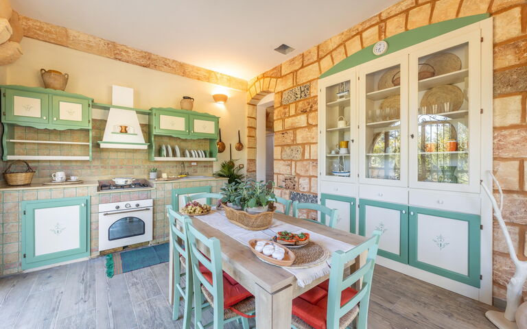 Villa Renedda: Cucina, Sala da pranzo