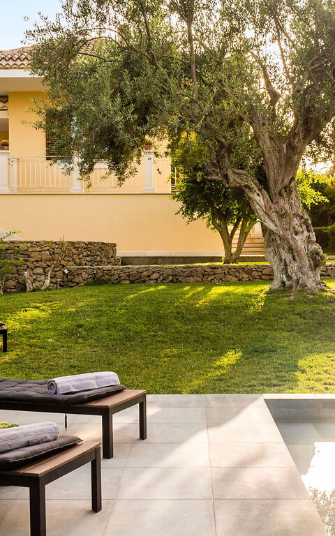 Villa Profumo D'Oriente: all'aperto, Esterni, Giardino