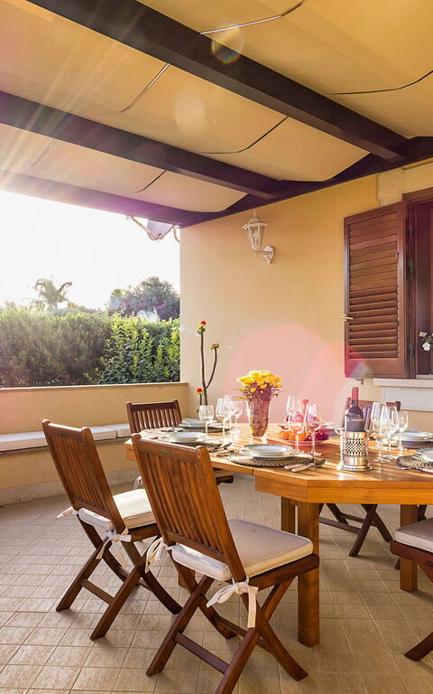 Villa Profumo D'Oriente: all'aperto, Balcone / Terrazza / Patio, Esterni