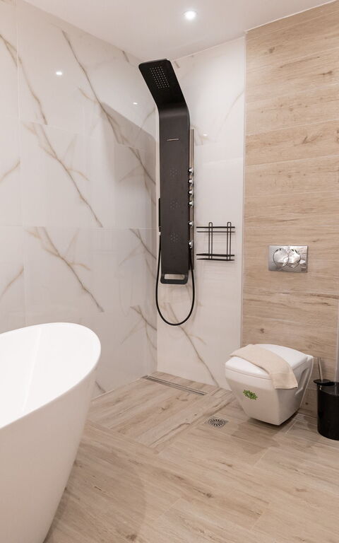 Villa Olympia: Bagno