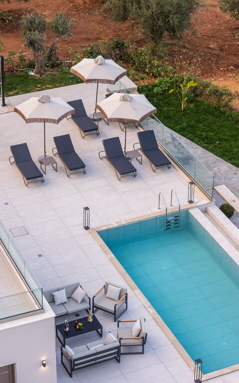 Villa Vasilissa: all'aperto, Esterni, Piscina