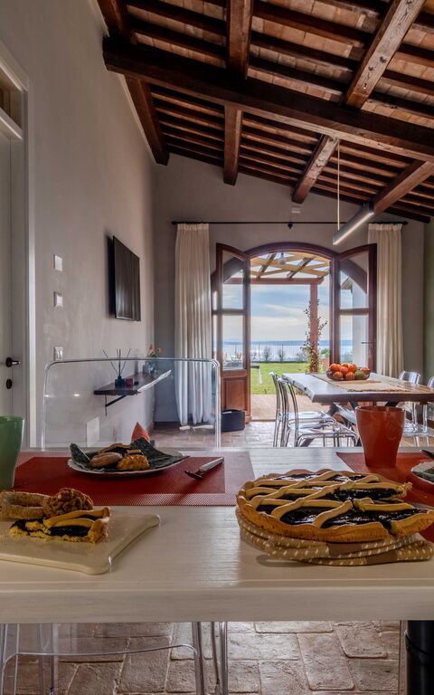 Tenuta Poggio Guiano: Cucina, Stanza Comune