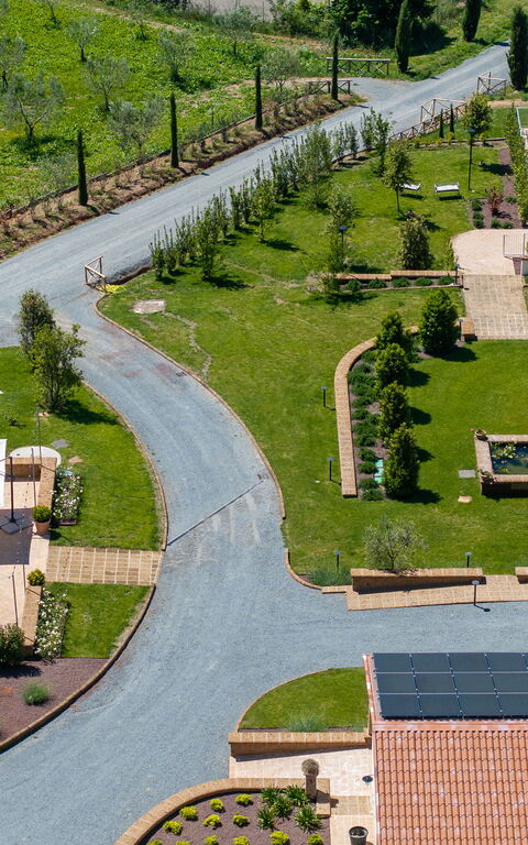 Tenuta Poggio Guiano: Piscina, Vista Panoramica