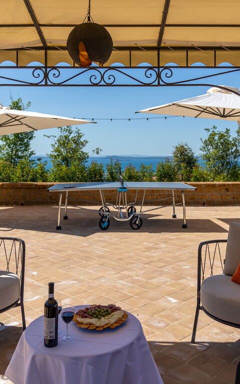 Tenuta Poggio Guiano: all'aperto, Balcone / Terrazza / Patio, Esterni, Vista Panoramica