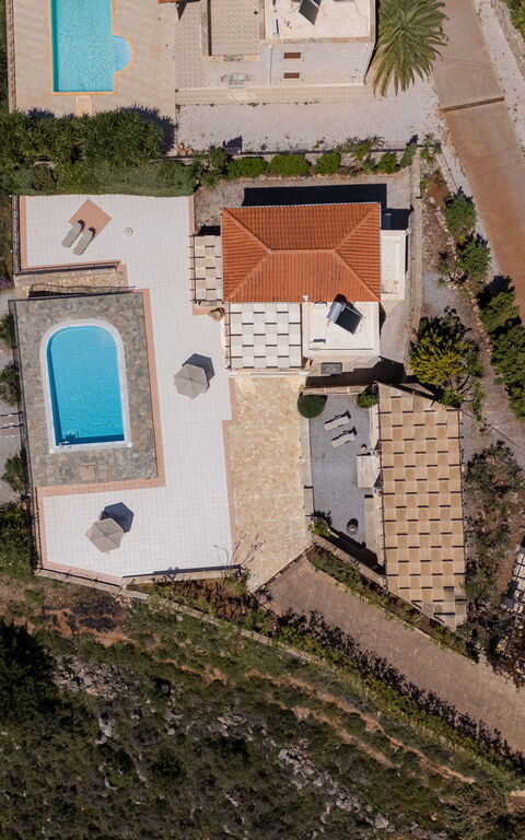 Villa Pi: Piscina, Vista Panoramica