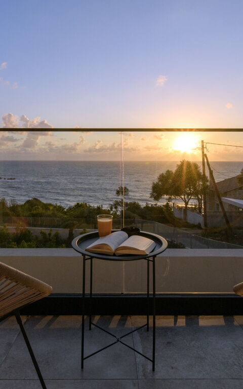 Villa Elais: all'aperto, Balcone / Terrazza / Patio, Vista Panoramica