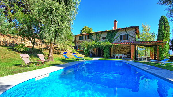 Villa Ulivacci: Giardino, Piscina