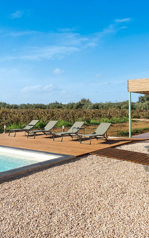 Villa Memà: all'aperto, Esterni, Piscina