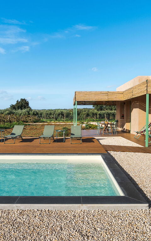 Villa Memà: all'aperto, Esterni, Piscina