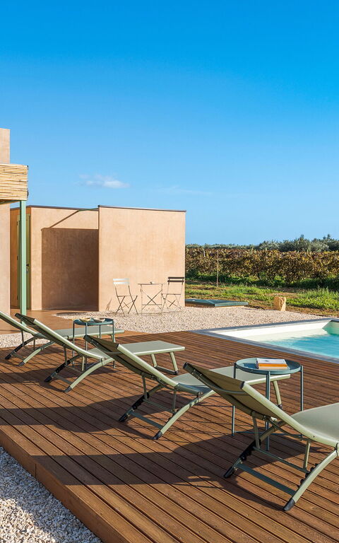 Villa Memà: all'aperto, Esterni, Piscina