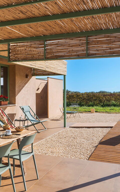 Villa Memà: all'aperto, Balcone / Terrazza / Patio, Esterni