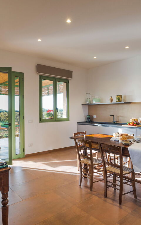 Villa Memà: Cucina, Sala da pranzo